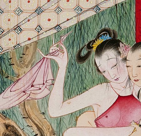 石家庄-迫于无奈胡也佛画出《金瓶梅秘戏图》，却因此成名，其绘画价值不可估量